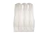 Bags for Less Wedding Gown Travel & Storage Garment Bag (3-Pack) – Soft, Breathable, Durable, Rip & Water Resistant Material – Extra Large Size With Large Gusset – Clear Vinyl Pouch