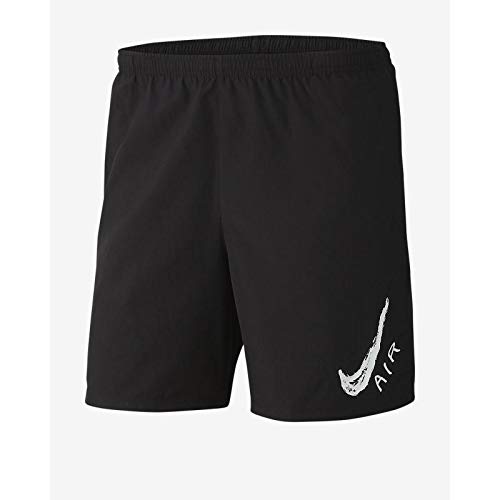 NIKE AJ7755-010 M Nk Run Short 7In Gx Shorts Men's Black Size L
