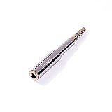ienza® 3.5mm Male to 3.5mm Female 4 Poles CTIA Stereo Audio Jack Extender with Ultra-Slim Housing Great for Battery Chargers / Cases and Juice Packs