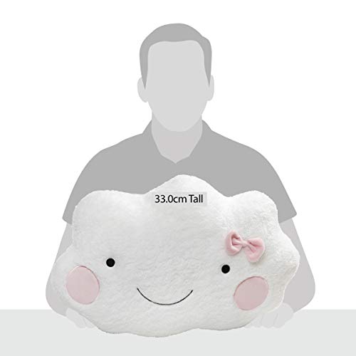 GUND Cloud Pillow Stuffed Animal Plush, White and Pink, 20" Pricepulse
