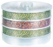 Kitchen Point Sprout Maker | Plastic Sprout Maker Box | Hygienic Sprout Maker with 4 Container | Organic Home Making Fresh Sprouts Beans for Living Healthy Life Sprout Maker 4 Bowl Sprout Maker for Home