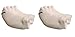 Heelbo Heel / Elbow Protector WHITE - Large Pack: 4