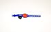 My Buddy Tag with Silicone Wristband, Blue