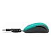 yafox 5079 Mini Retractable Cable Wired USB Optical Mouse for for Laptop(Light Blue)