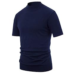 PJ PAUL JONES Mens Mock Turtleneck Pullover Sweater