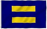 3X5 Blue Lgbt Lesbian Gay 3'X5' Human Rights Flag Banner Civil Equality Peace