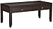 Simpli Home INT-AXCCOS-COFI-CF Cosmopolitan Solid Wood 42 inch Wide Rectangle Contemporary Coffee Table in Coffee Brown