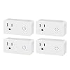 BN-LINK WiFi Heavy Duty Smart Plug Outlet, No Hub Required with Timer Function, White, Compatible with Alexa and Google…