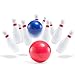Prextex Kids Size Foam Bowling Set Soft but Sturdy Bowling Set for Kids