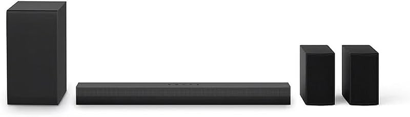 DS40TR 4.1 Soundbar (400W) mit kabellosem Subwoofer, HDMI und Bluetooth, WowCast-kompatibel, Heimkino-Soundsystem, schlankes Design, Schwarz [2024]