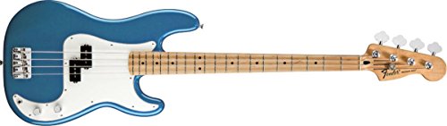 Fender standard precision electric bass guitar - maple fingerboar…