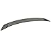 Pre-Painted Trunk Spoiler Compatible with 2010-2013 Chevy Camaro, ZL1 Style Painted Matte Black ABS Boot Lip Rear Spoiler Wing Add On Deck Lid Available by IKON MOTORSPORTS, 2011 2012
