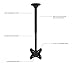 Mount-It! Premium Ceiling Mount TV Bracket | Adjustable LCD TV Ceiling Mount for 23-42 inch Flat Screen TVs | Multiple VESA Patterns | Max Weight 110 Lbs