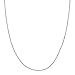 Sterling Silver 1.1mm Round Wheat Chain (16 inch)