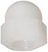 Nylon Acorn Nut, Off-White, Meets UL 94V2, Class 6H 1/4