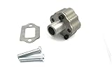 CDHPOWER Reed Valve Air Intake Kit 32mm/Reed Valve Kit 32mm/reed valve 32mm Air manifold Intake set for 2 stroke gas motor engine kit bike