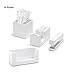 Poppin 10 Piece Set Fresh Start Desk Collection (White)