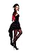 Dreamgirl Women's To Die Over Vampire Costume, Black/Red, Medium