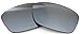 IKON LENSES Replacement Lenses For Oakley Jupiter Squared Sunglasses (Silver Chrome Mirror)(Polarized)