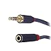 3.5mm Aux Headphone Extension Cable 50 Feet (15 Meters) 3.5mm Male to Female Stereo Audio Extension Cable 50ft (15M) for Car, Stereo, iPhone, Smartphone or any Audio Device CNE63270