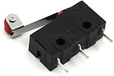 10Pcs KW12-3 Micro Roller Lever Arm Normally Open Close Limit Switch