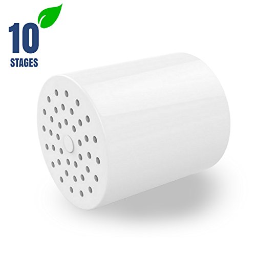 10-Stage Replacement Filter Cartridge for Universal Shower Filter LC-SF3WF - Shower Head Filter - Chlorine Filter - Hard Water Filter - Water Softener - Showerhead Filter