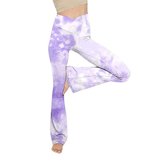 Flare Yoga Tie Dye Bootcut Yoga Pants Tie Dye Flared Yoga Pants