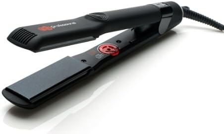 HD Professional 1.25" Advanced Ionic Tourmaline Hybrid Hair Iron - Jet Black