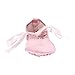 MSMAX Girl's Silk Dance Shoe Ballet Slipper