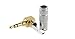 [2pcs] 3.5mm Right Angle Male Plug Gold Plated Solder Connector [Wv-lstp-2]