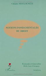 Notions fondamentales du droit