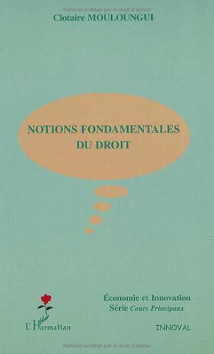 Notions fondamentales du droit