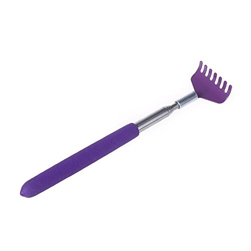 3 Pack Compact Extendable Telescopic Back Scratcher Body Massager relieves stress, stiffness and muscle soreness. Increase blood circulation, Lightweight and simple to use.