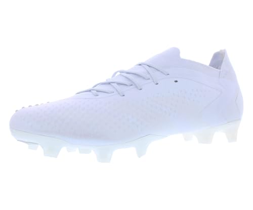 Adidas Soccer Cleats Predator Accuracy.1 FG Low Cloud White at Amazon