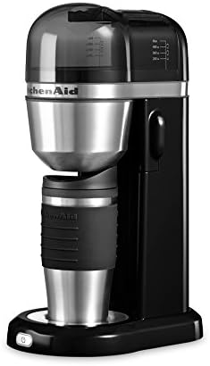 KitchenAid 5KCM0402 - coffee makers (Freestanding, Black, Espresso machine, Ground coffee, Coffee, 1 L)