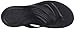 crocs Women's Capri V Shimmer W Flip-Flop, Black, 7 M US
