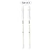 Sustee Aquameter Set of 2, Plant Moisture Sensor, (White, Medium, Refillable)