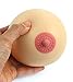 Hand Stress Reliever Ball by TISHAA, Fake Breast Squeeze Boob Ball,Hand Stress Ball with Super Cute Gift Pouch (Large)