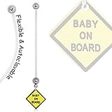 Pierced Owl Baby On Board Extra Long 2