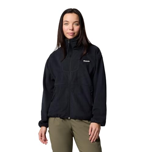 Damen Sequoia Grove Full Zip Fleece Full Zip Fleecejacke, Schwarz, XS