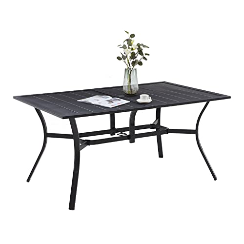 VICLLAX Outdoor Patio Table for Person, 59