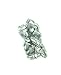 BRUFER Wire Rope Clamp Clip for Cables Zinc Plated - 3/8