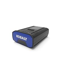 Batería Kobalt 40 voltios, ion de litio (Li-ion) recargable de 2,5 AH Amp horas con equipamiento eléctrico inalámbrico.
