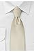 PUCCINI Bows-N-Ties Men's Necktie Solid Color Microfiber Satin Tie 3.25 Inches (Cream)