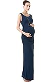Momo Maternity Tank Column Dress - Navy M