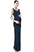 Momo Maternity Tank Column Dress - Navy M