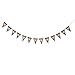 Tinksky Hessian Burlap Flag Banner Wedding Party Decoration Banner-13pcs