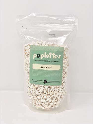 Poplettes Popped Sorghum Snack Sea Salt Flavor 2.5 oz