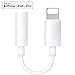(Apple MFi Certified) Lightning to 3.5mm Headphone Jack Adapter for iPhone, Connector AUX Female Audio Earphone Stereo Cable for iPhone Xs Max XR X 8 7 Plus, Support iOS 10.3 11 iOS 12