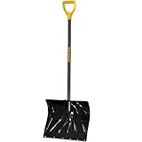 True Temper 18-Inch Snow Shovel with Resin-Coated Steel Handle - 1627200
